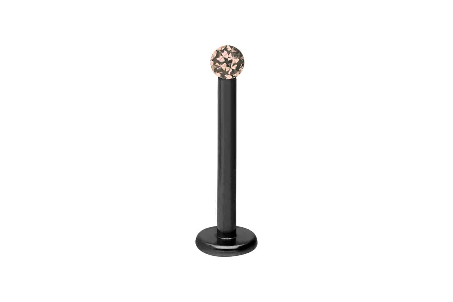 Titan Labret Piercing EPOXY-KUGEL